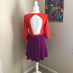 Karlie colorblock dress size medium